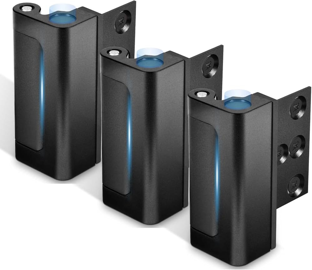 3Pack Home Security Door Reinforcement Lock, Childproof Safety Door Lock Latch Inside Stopper, Ad... | Amazon (US)