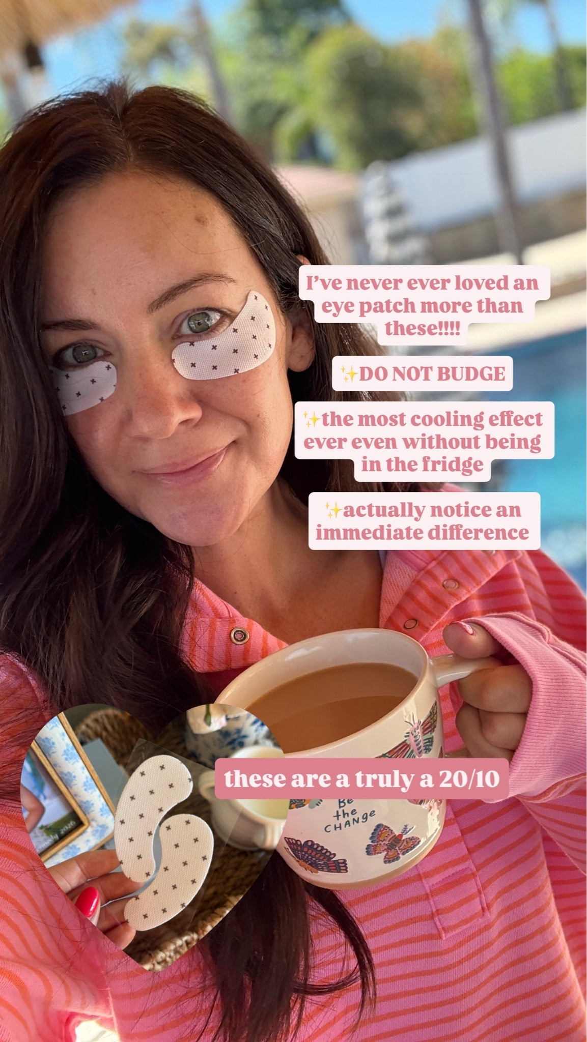 BACK ON PRIME👏🏻 these are hands-down the best patches I have ever used!! They don’t move at all, they have the most amazing cooling effect, and I totally noticed a difference after I use them. I wear them for 30 minutes while I drink my coffee.

#LTKgrwm #LTKdayinmylife #LTKBeauty