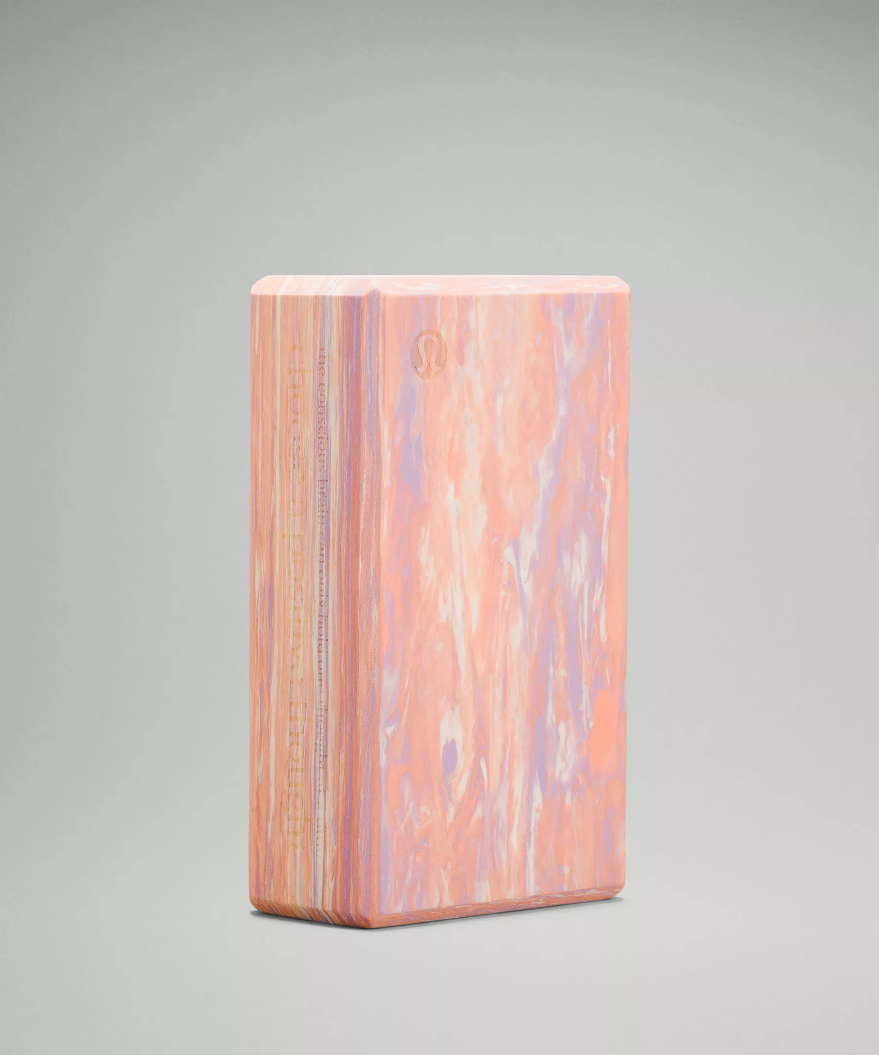 Lift and Lengthen Yoga Block Marbled | Lululemon (US)