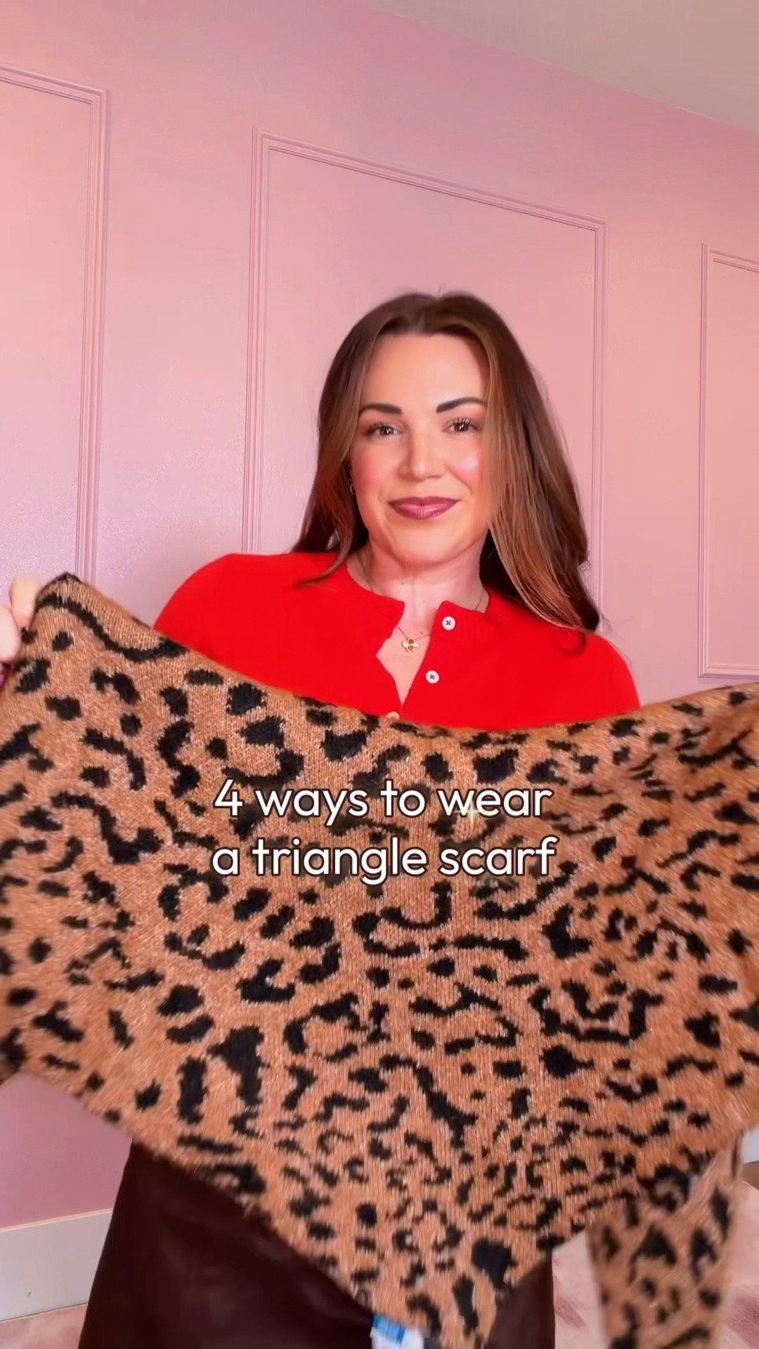 four ways to wear a triangle scarf for fall! ❤️🤎

#LTKSeasonal #LTKMidsize