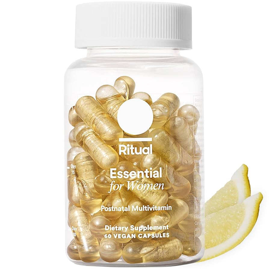 Ritual Essential for Women Postnatal Multivitamin - Postpartum Vitamin - Omega-3 DHA & Choline fo... | Amazon (US)