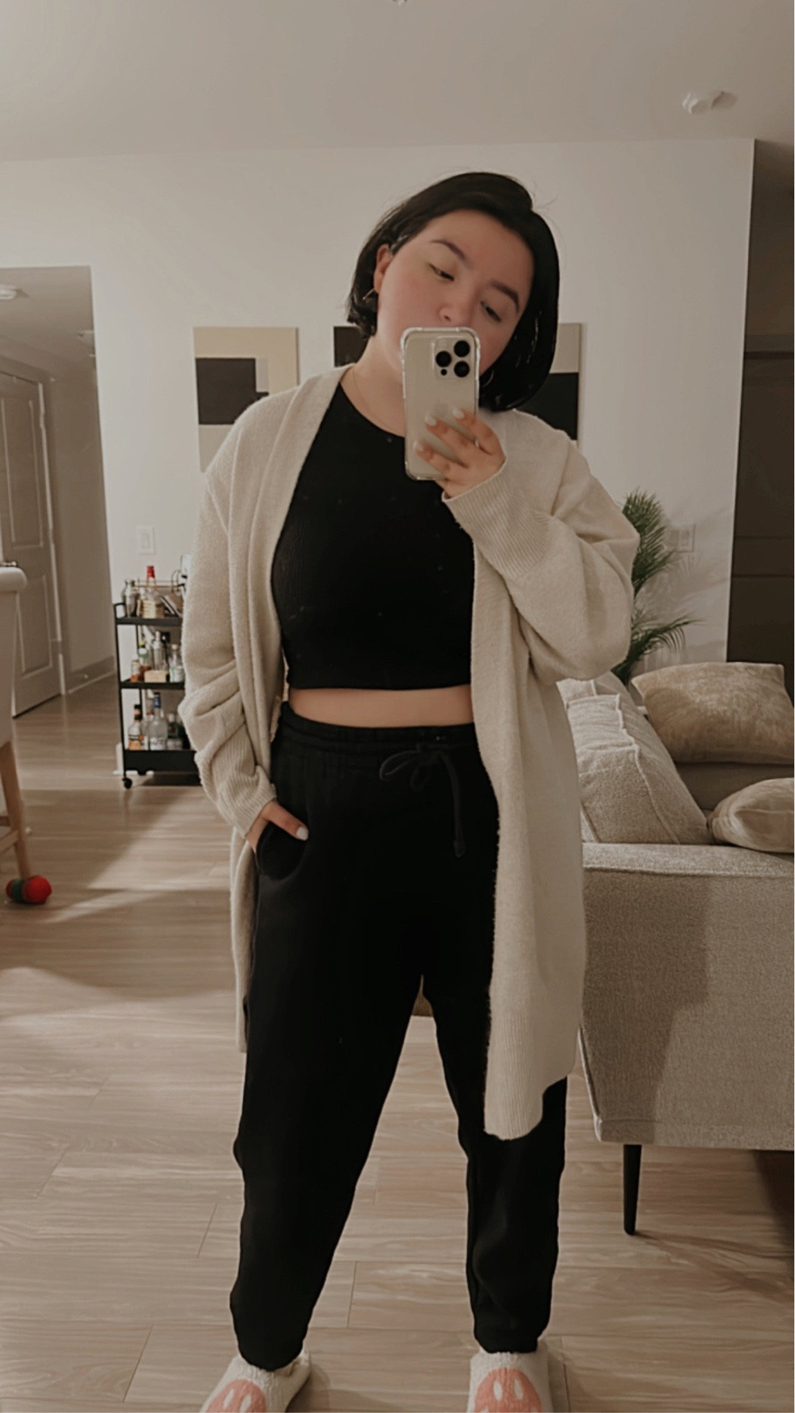 Working from home outfit 