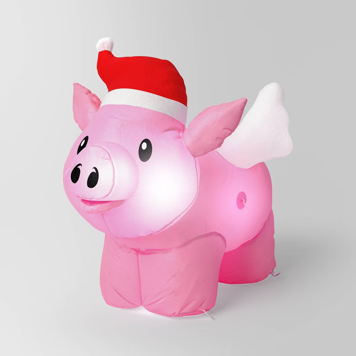 3' Pig in Santa Hat Christmas Inflatable Decoration - Wondershop™ | Target