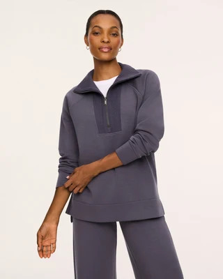 SPANX AirEssentials® Brushed Half Zip Tunic | Spanx