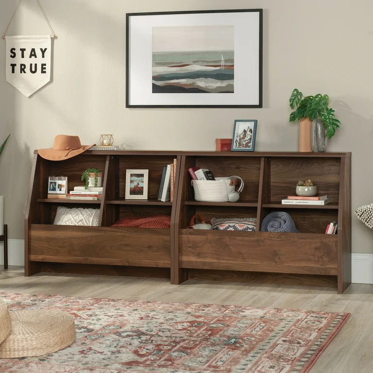 Sauder Willow Place Bookcase Footboard, Grand Walnut Finish | Walmart (US)