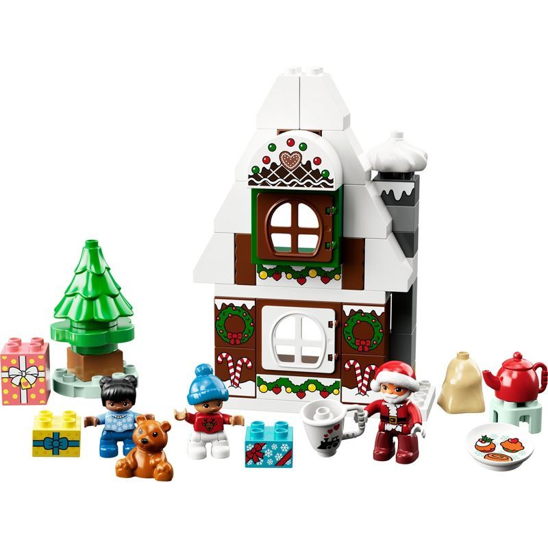 LEGO DUPLO Santa's Gingerbread House Toy 10976 | Target