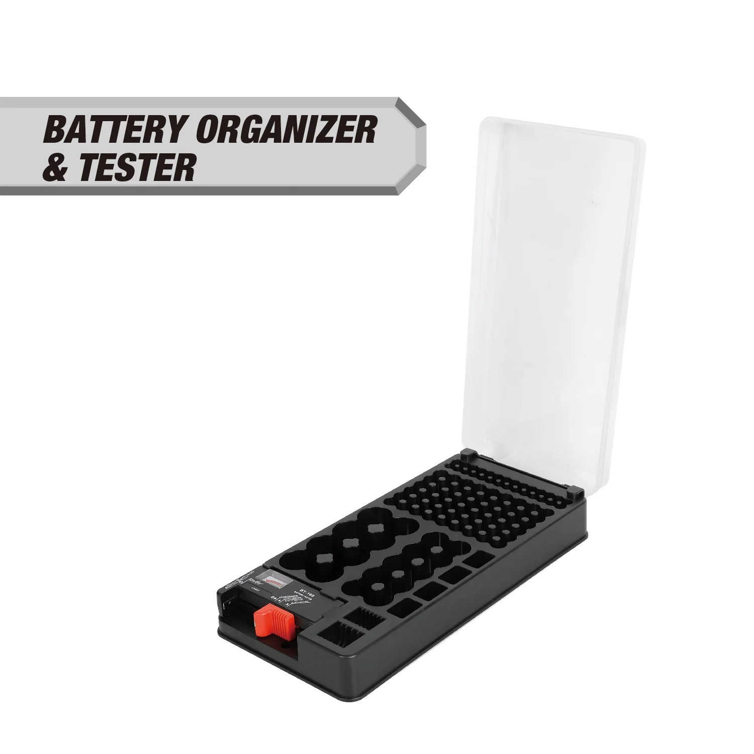 Hyper Tough Battery Organizer and Tester | Walmart (US)