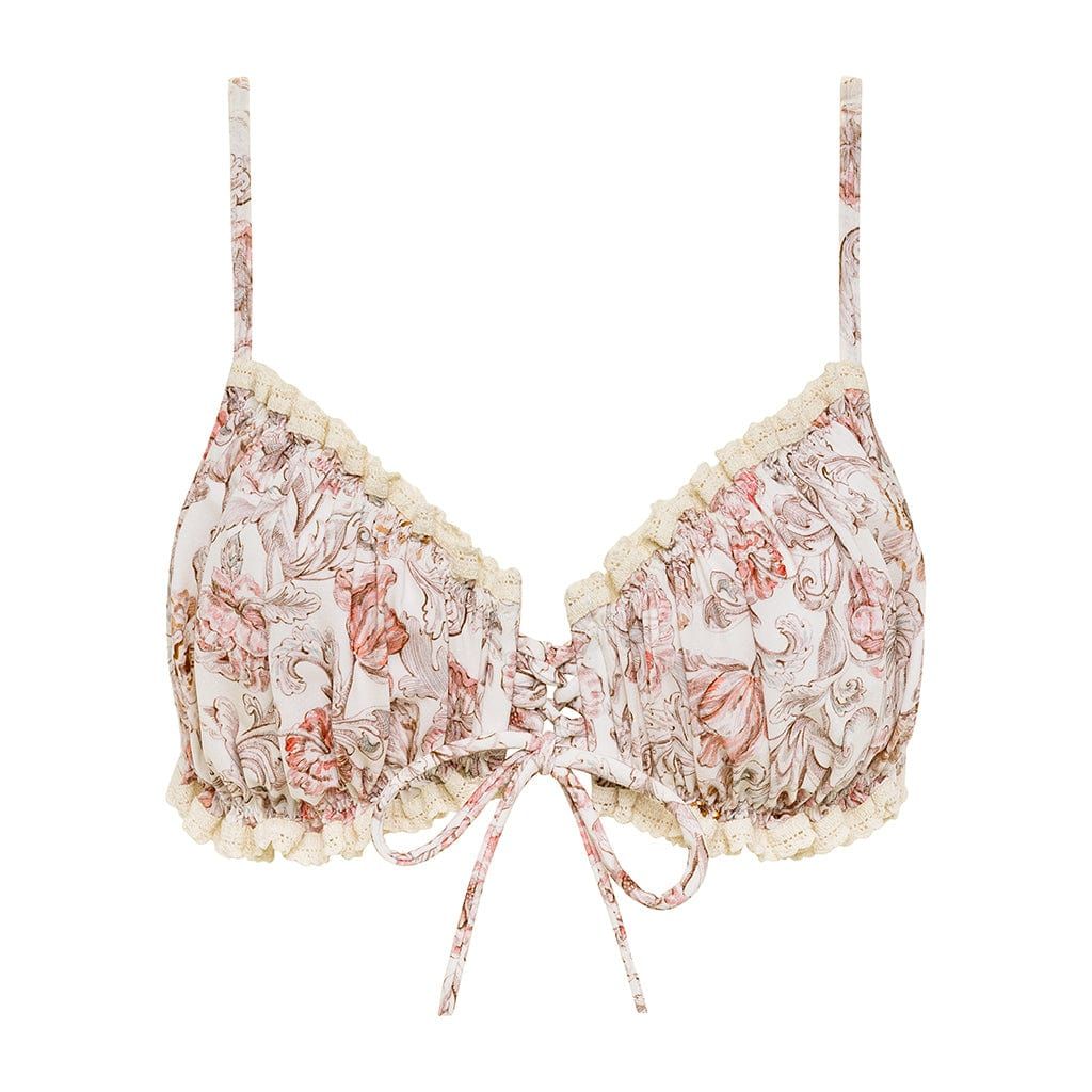 Venecia Floral Vero Bikini Top | Montce