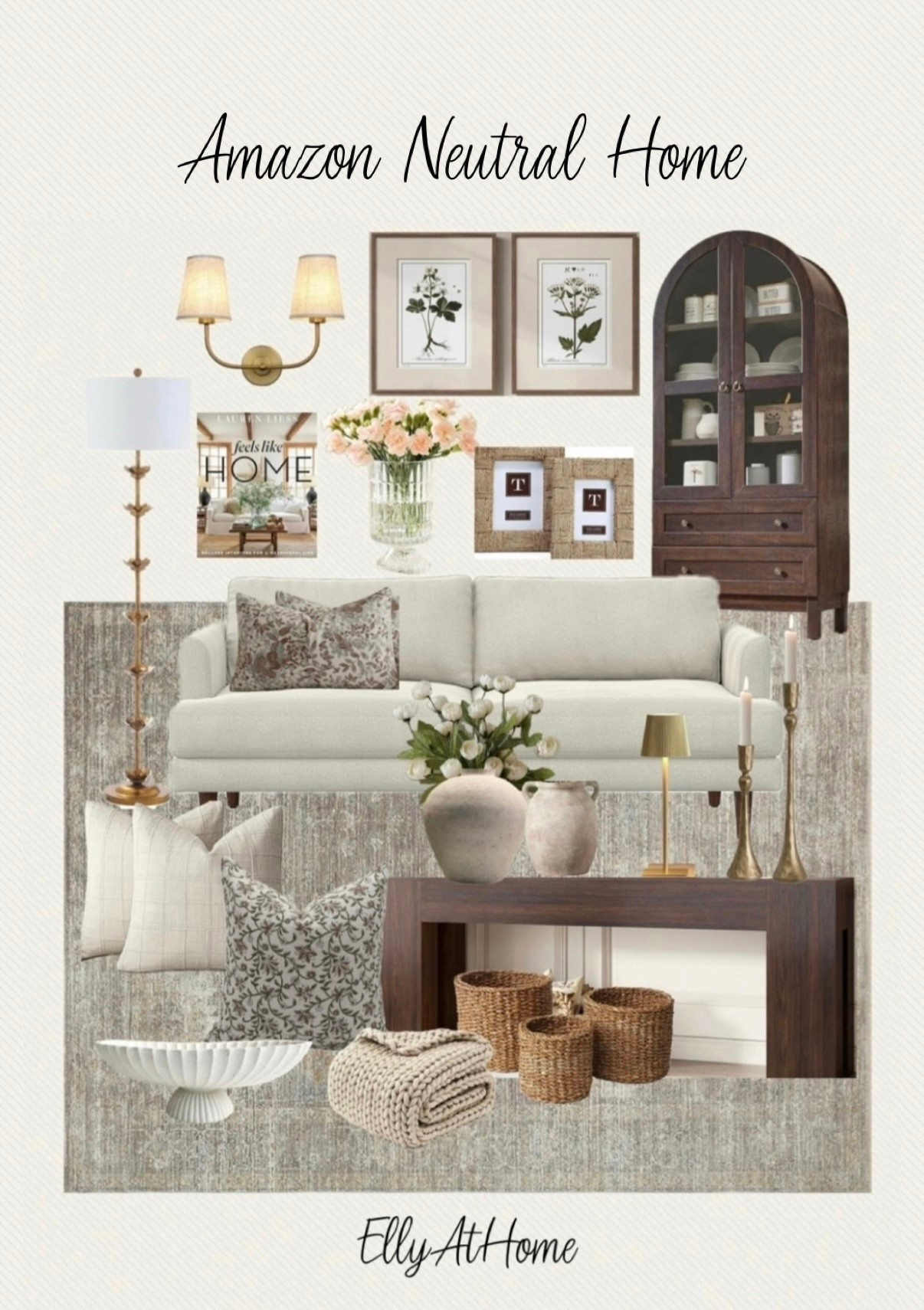 Amazon neutral spring home accessories, furniture, throw pillows, blankets, area rug, artwork, floor lamp and more! Free shipping. 

#LTKHome #LTKSaleAlert