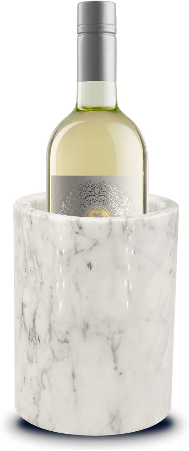WORHE Natural Marble Wine Chiller Bucket Gift for Dad Father's day Chiller Large Size Ice Wine Ki... | Amazon (US)