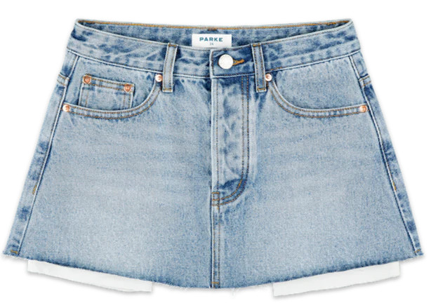 Denim Mini Skirt | Parke