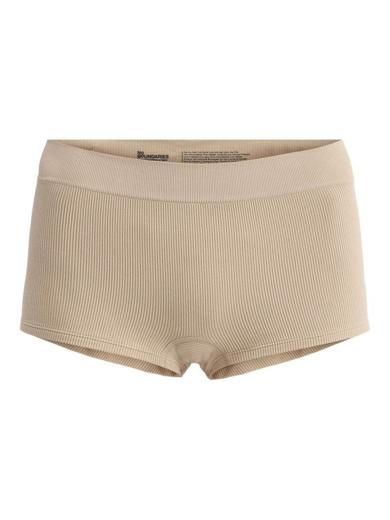 No Boundaries Seamless Boyshort Panties, Women's and Women's Plus | Walmart (US)
