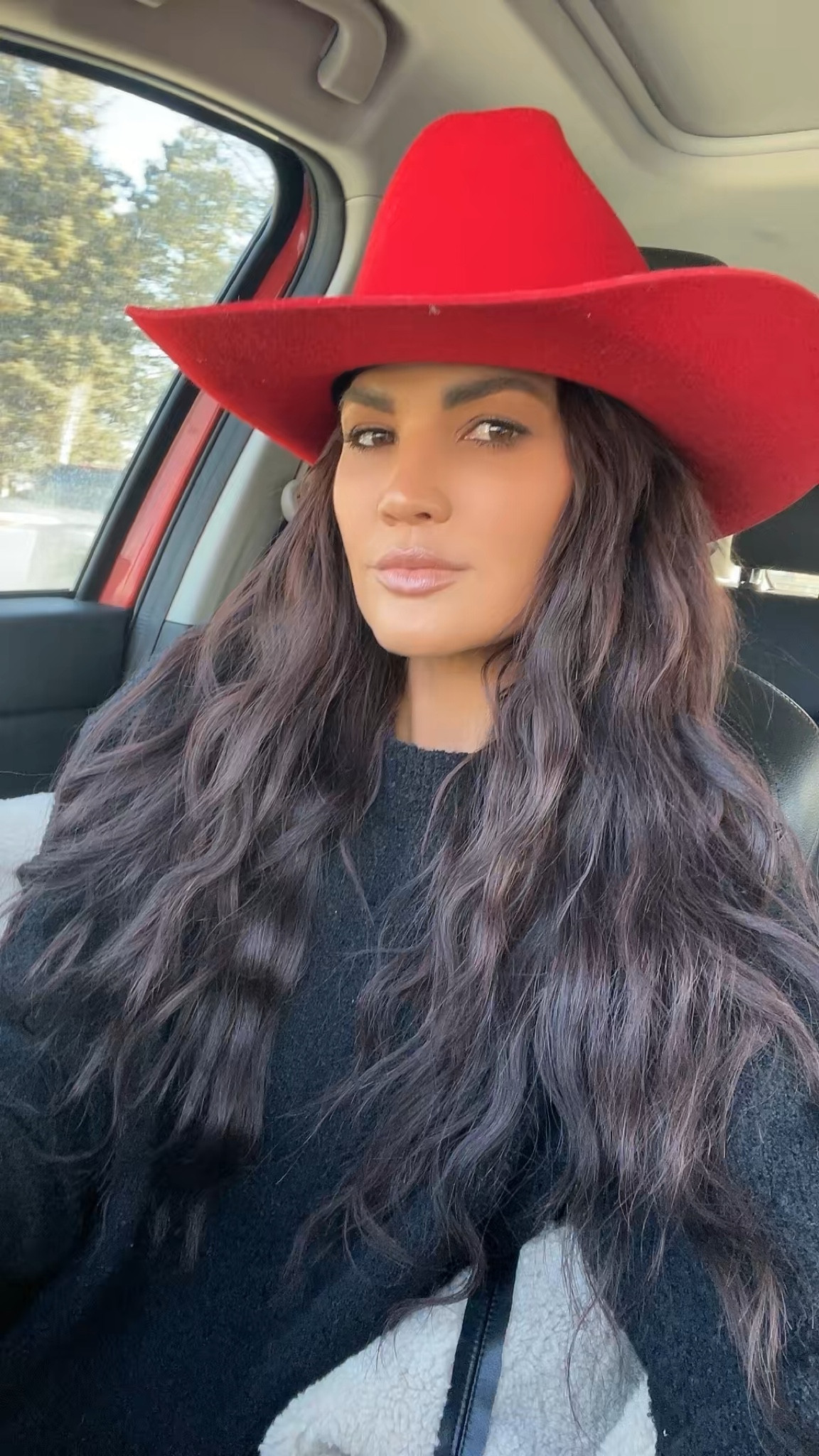 Cherry Red Gigi Pip Teddy Hat 
Code: Kristin15

#LTKStyleTip