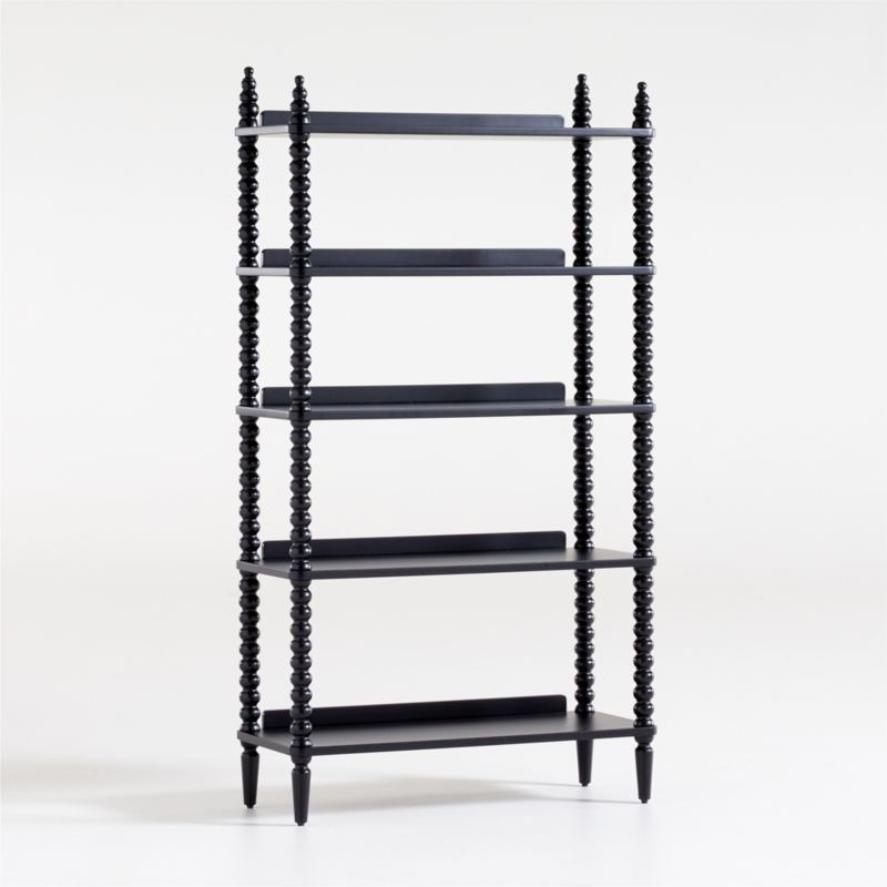 Jenny Lind Kids Black Bookcase + Reviews | Crate & Kids | Crate & Barrel
