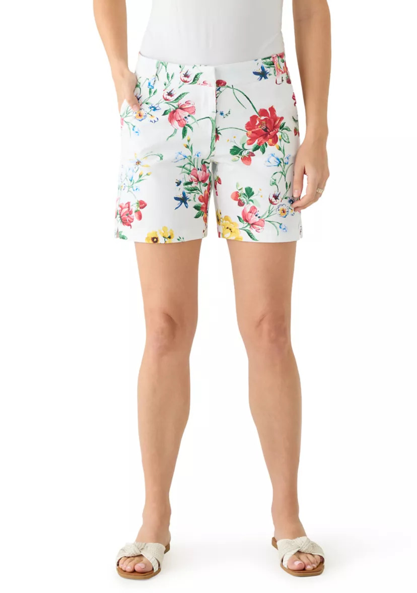 Women's 7" Caroline Printed Shorts | Belk