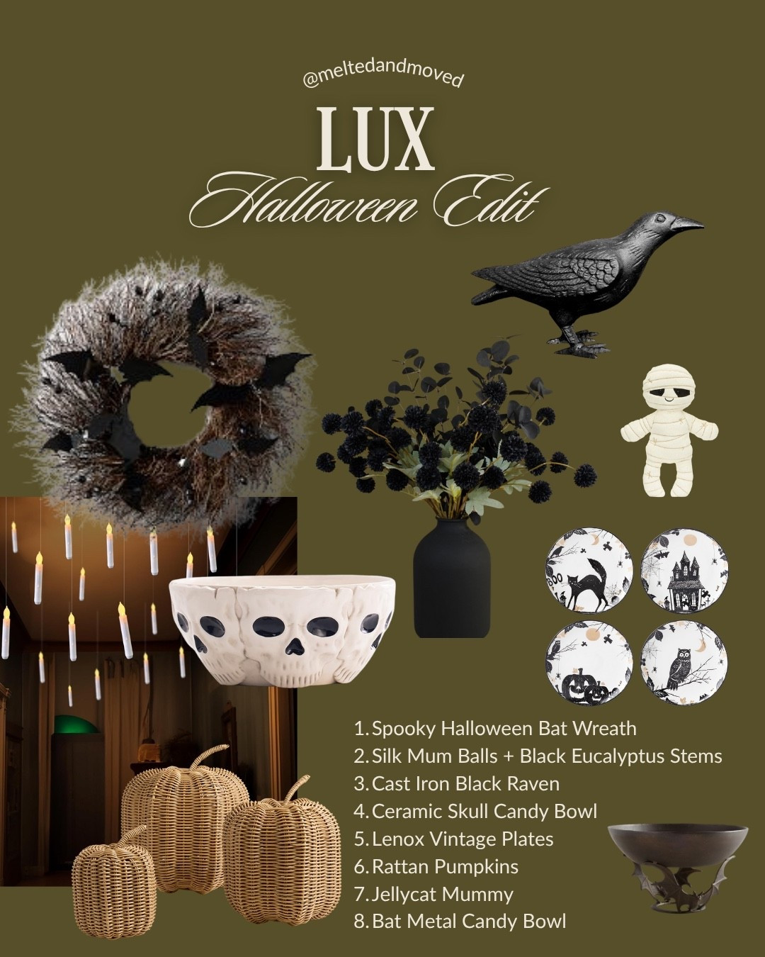 Lux Halloween Edit 🕯️
Moody, minimal, and just the right amount of spooky.
#HalloweenHome #LTKHome

#LTKSeasonal #LTKHalloween
