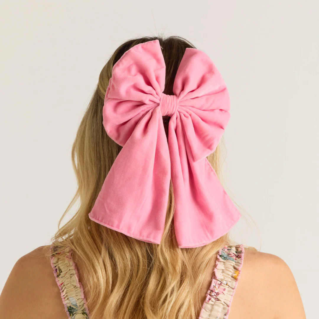 Happiness Is Here Velvet Hair Bow | Accessory To Love