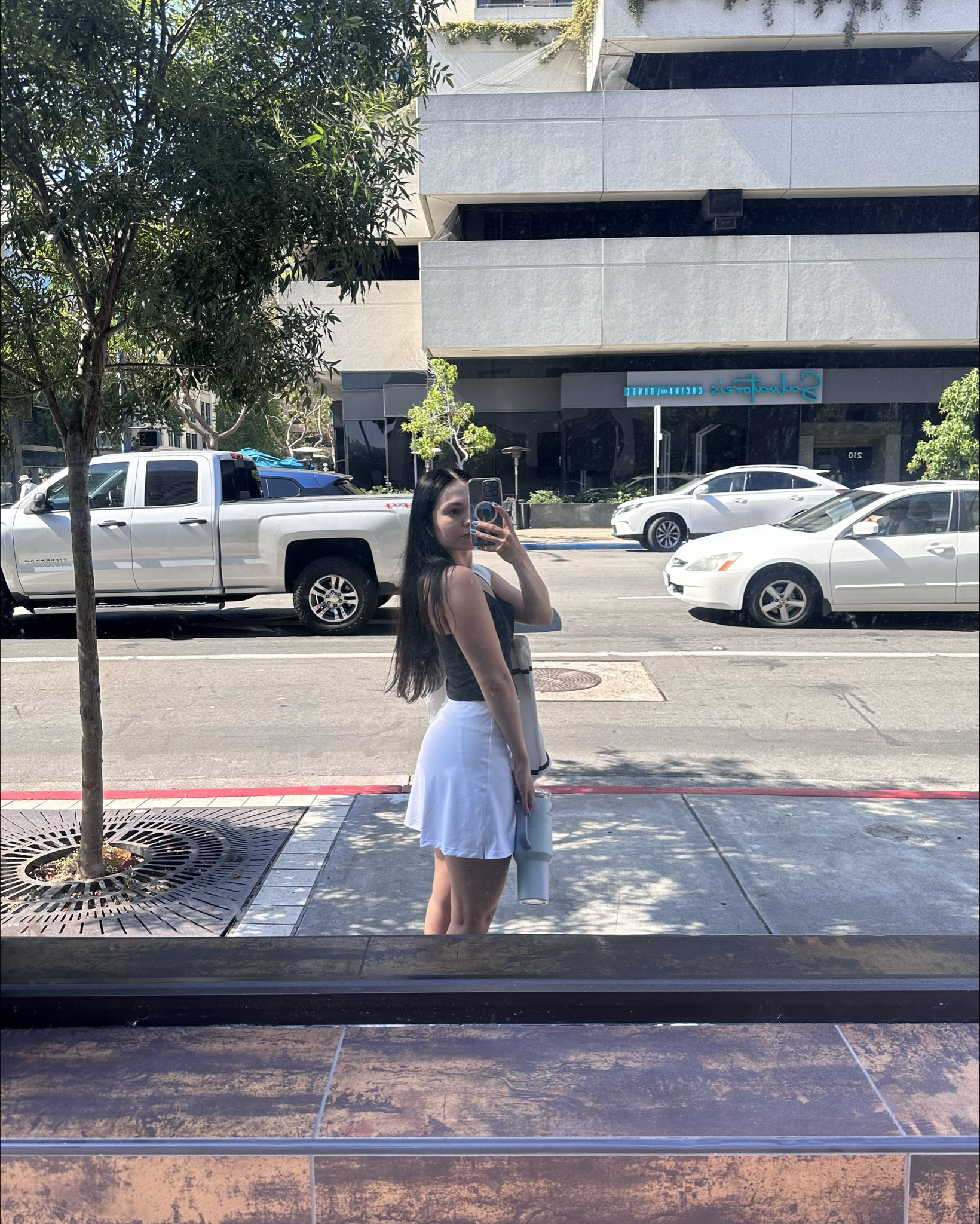 Pretty tennis skirt🤍

#LTKFitness #LTKActive #LTKStyleTip