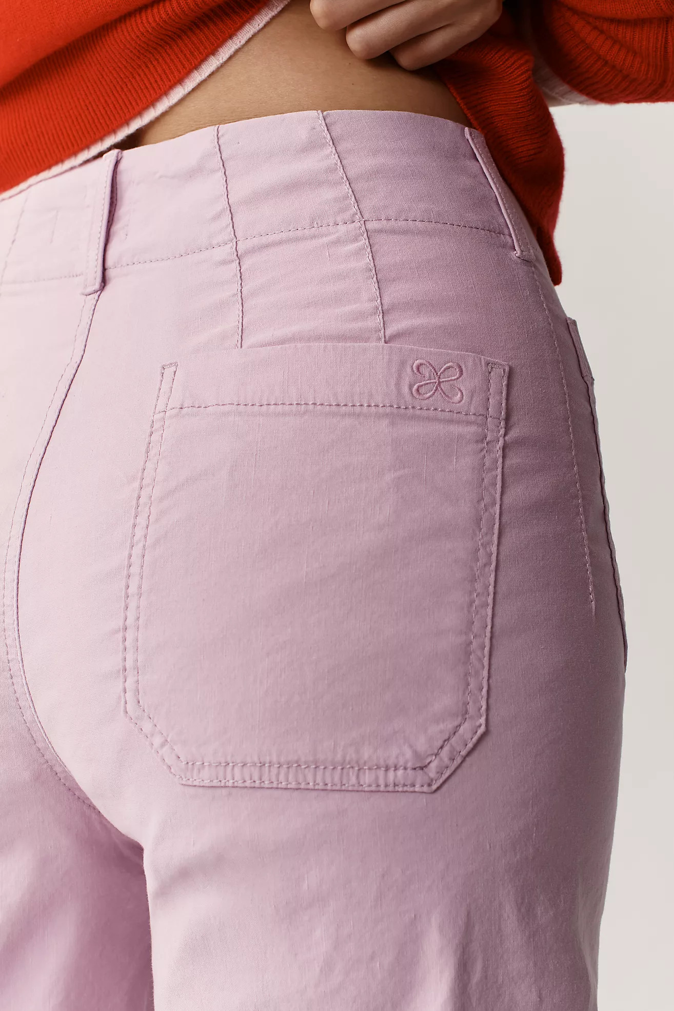 Maeve Colette High-Rise Wide-Leg Full-Length Pants in Magic Fabric | Anthropologie (US)