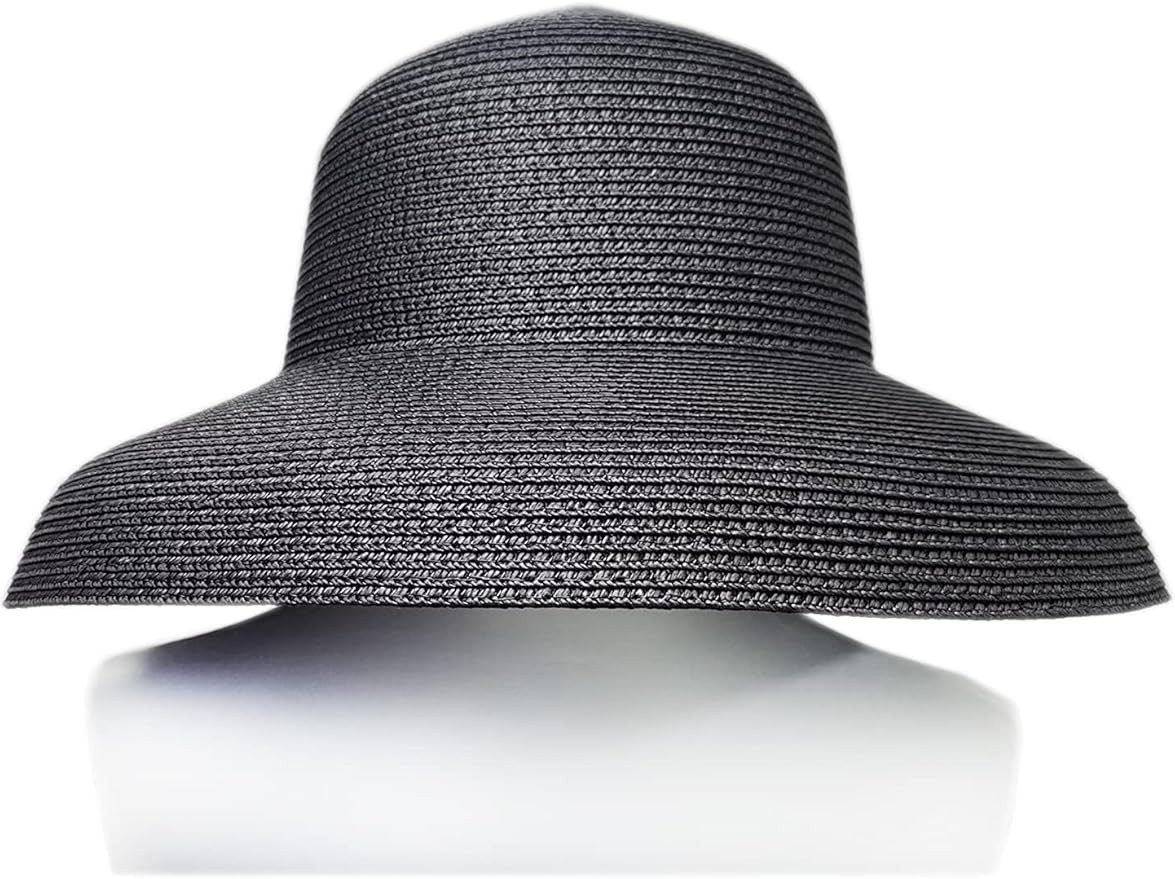 KAWAII Women's Wide-Brimmed Sunscreen Straw hat, Foldable Soft hat, Summer UV Protection, Beach S... | Amazon (US)