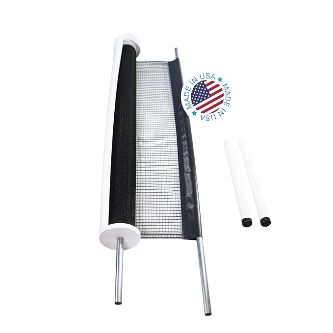 Kidkusion Retractable Driveway Guard, Black, 18' | Driveway Safety; Outdoor; Barrier; Adjustable | Amazon (US)