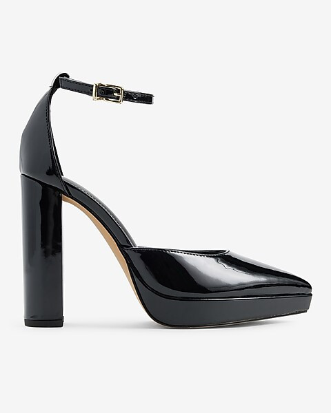 Closed Pointed Toe Platform Pumps | Express