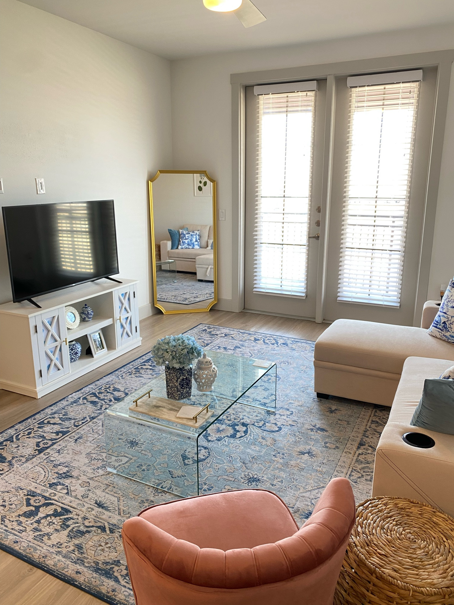 Coastal grandmillennial living room

#LTKunder100 #LTKhome #LTKunder50