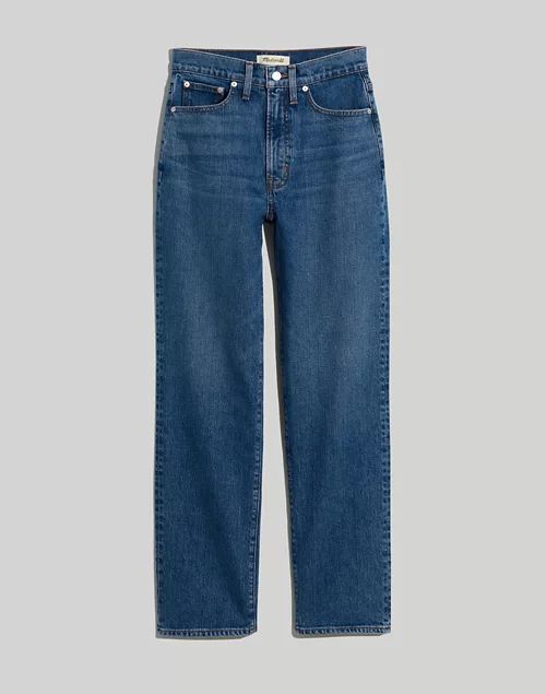 The Plus Perfect Vintage Straight Jean in Mayfield Wash | Madewell