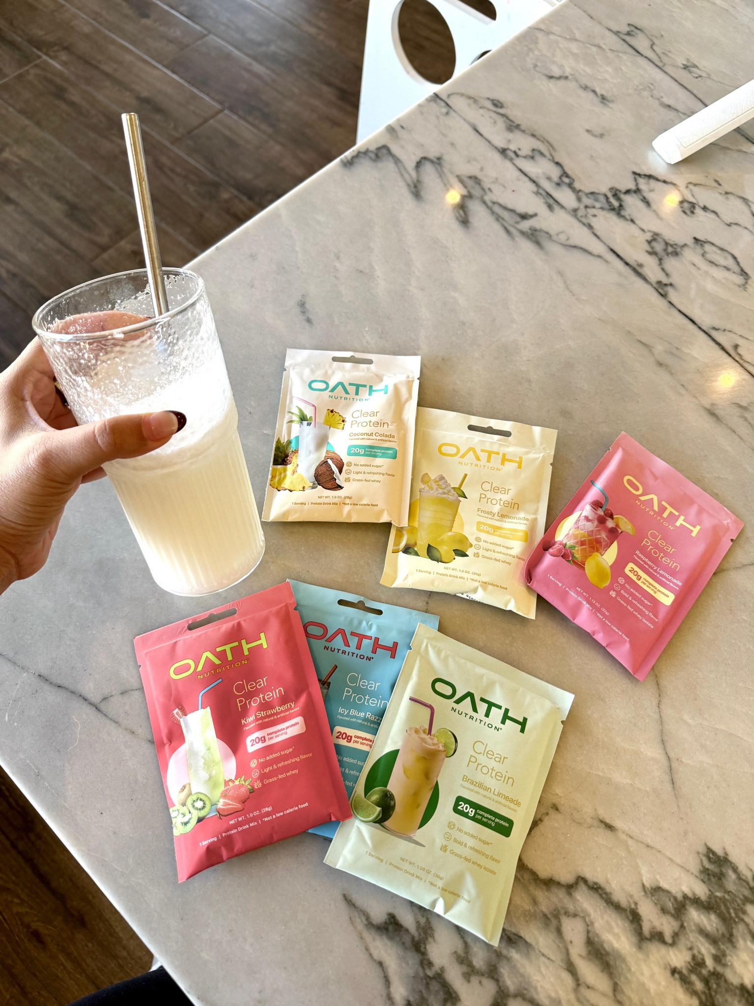 #ad Stocking up on my new favorite clear protein from @oathnutrition! With 20g of protein per serving and super refreshing, it’s perfect for tossing in my bag for a post-workout or just a busy mom day. You can find them in the sporting goods section at @target! #OathNutrition #TargetPartner #target  

#LTKfitnessgoals #LTKActive #LTKmomlife