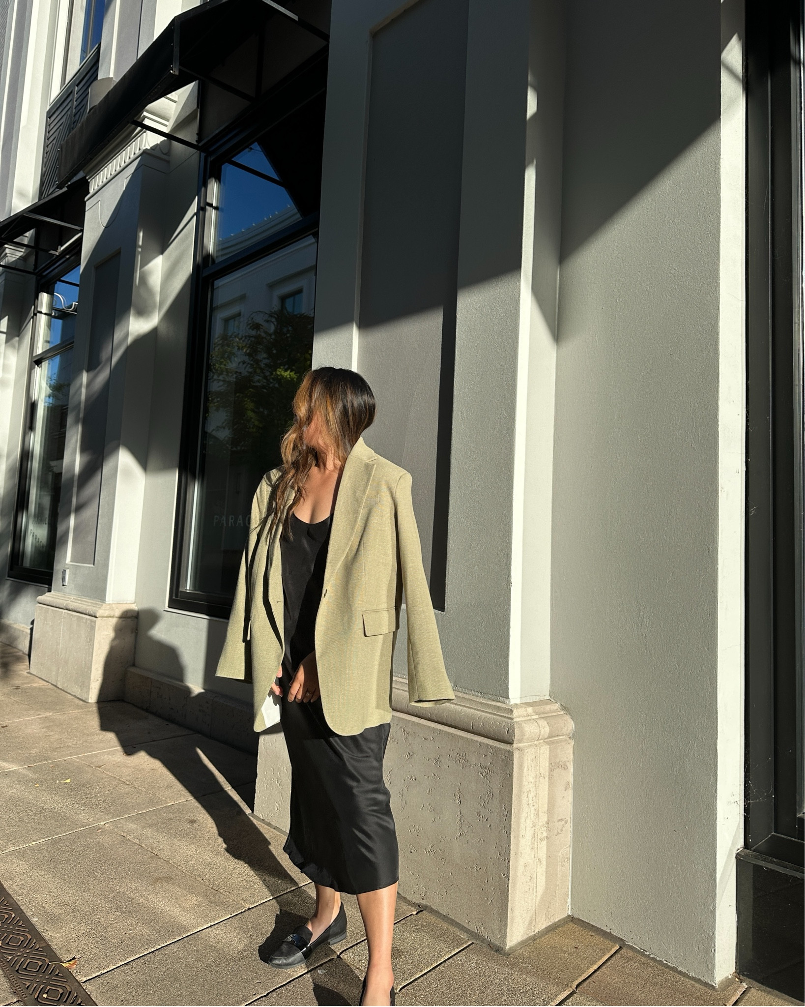 Fall outfit. silk boyfriend blazer loafers use code AMANDA15 for 15% off Lunya.co#LTKFindsUnder100

#LTKMidsize #LTKSeasonal #LTKootd