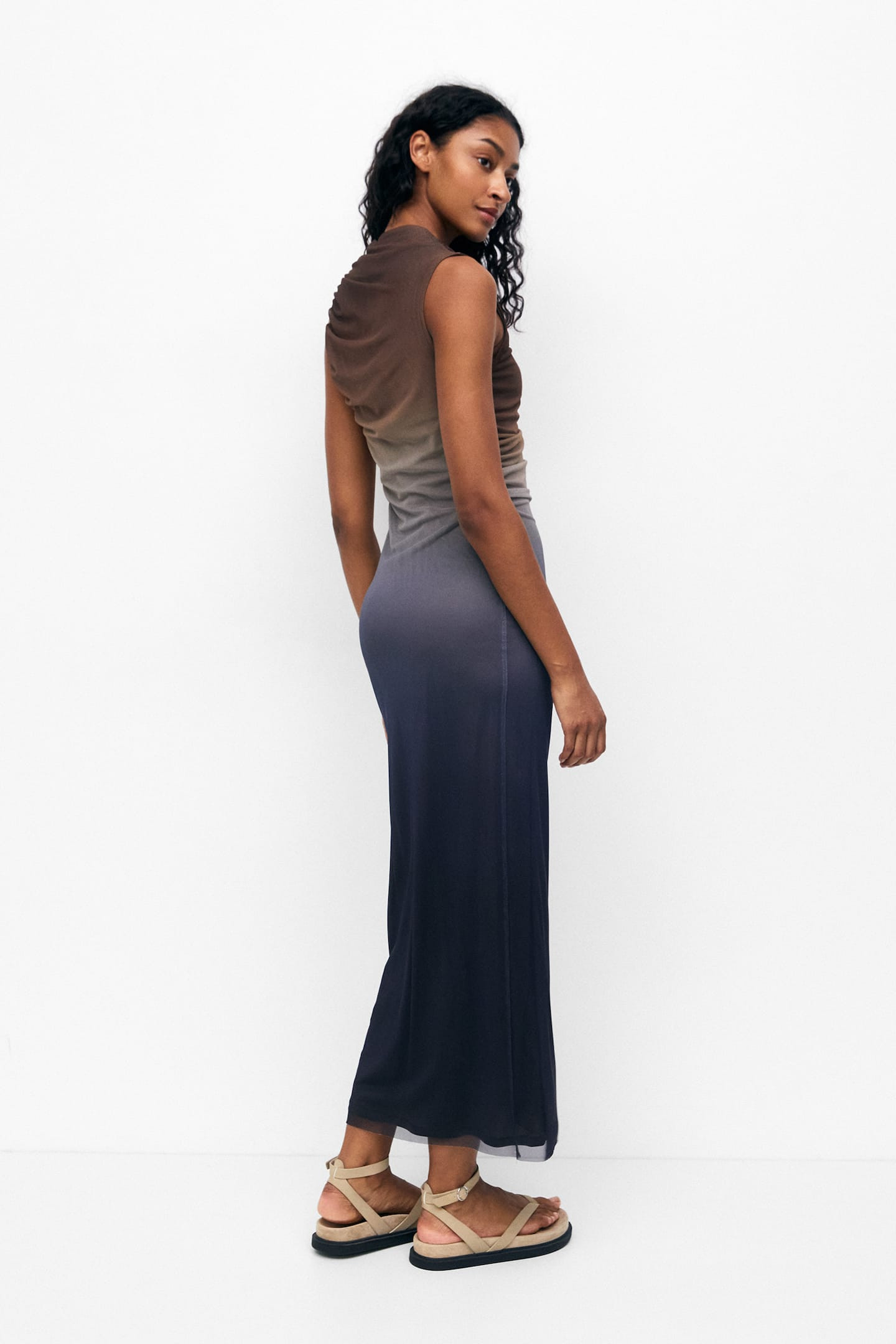 Tie-dye tulle dress | PULL and BEAR UK