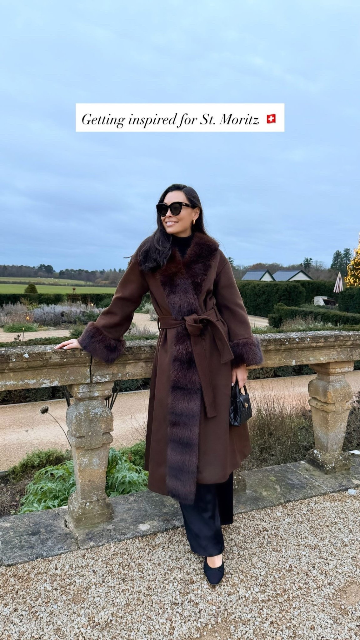 Getting inspired for St. Moritz 🇨🇭 Wearing a size XS, faux fur coat. 

#LTKootd #LTKSeasonal #LTKTravel