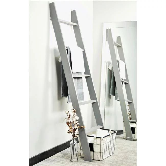 BrandtWorks Weathered Gray 72 in. Decorative Blanket Ladder 20 x 72 in.  204L - Walmart.com | Walmart (US)