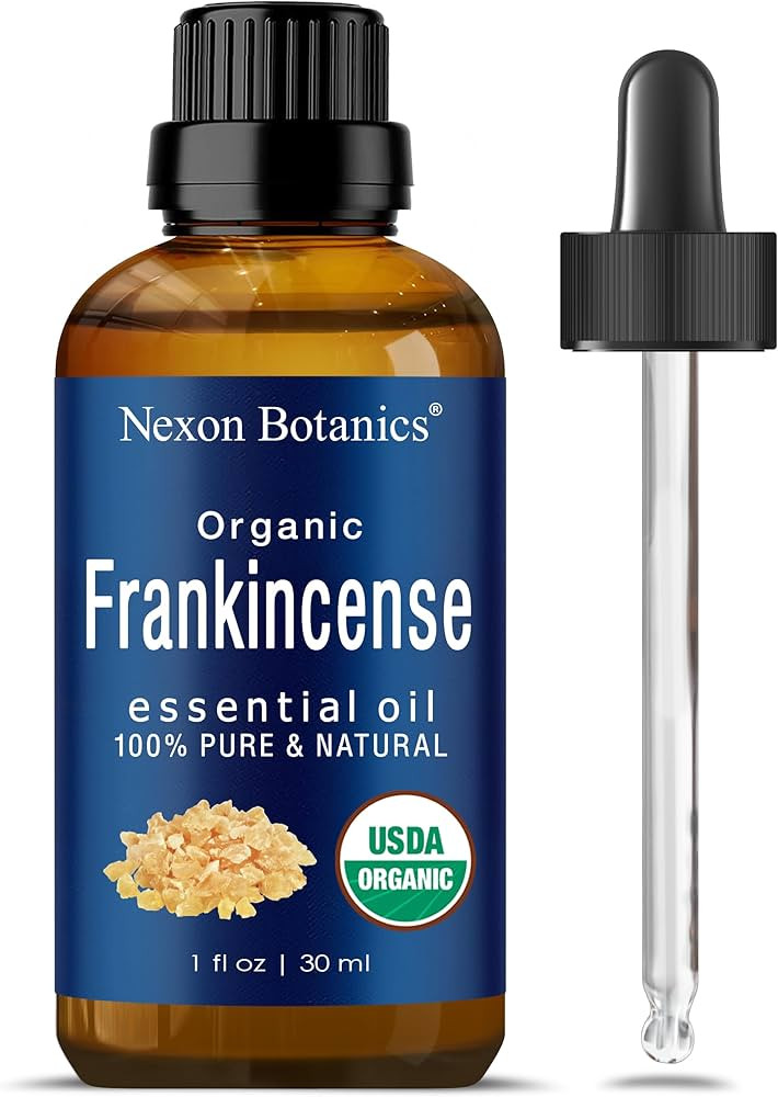 Organic Frankincense Essential Oil 30 ml - Boswellia Serrata - Natural, Pure Frankincense Oil for... | Amazon (US)