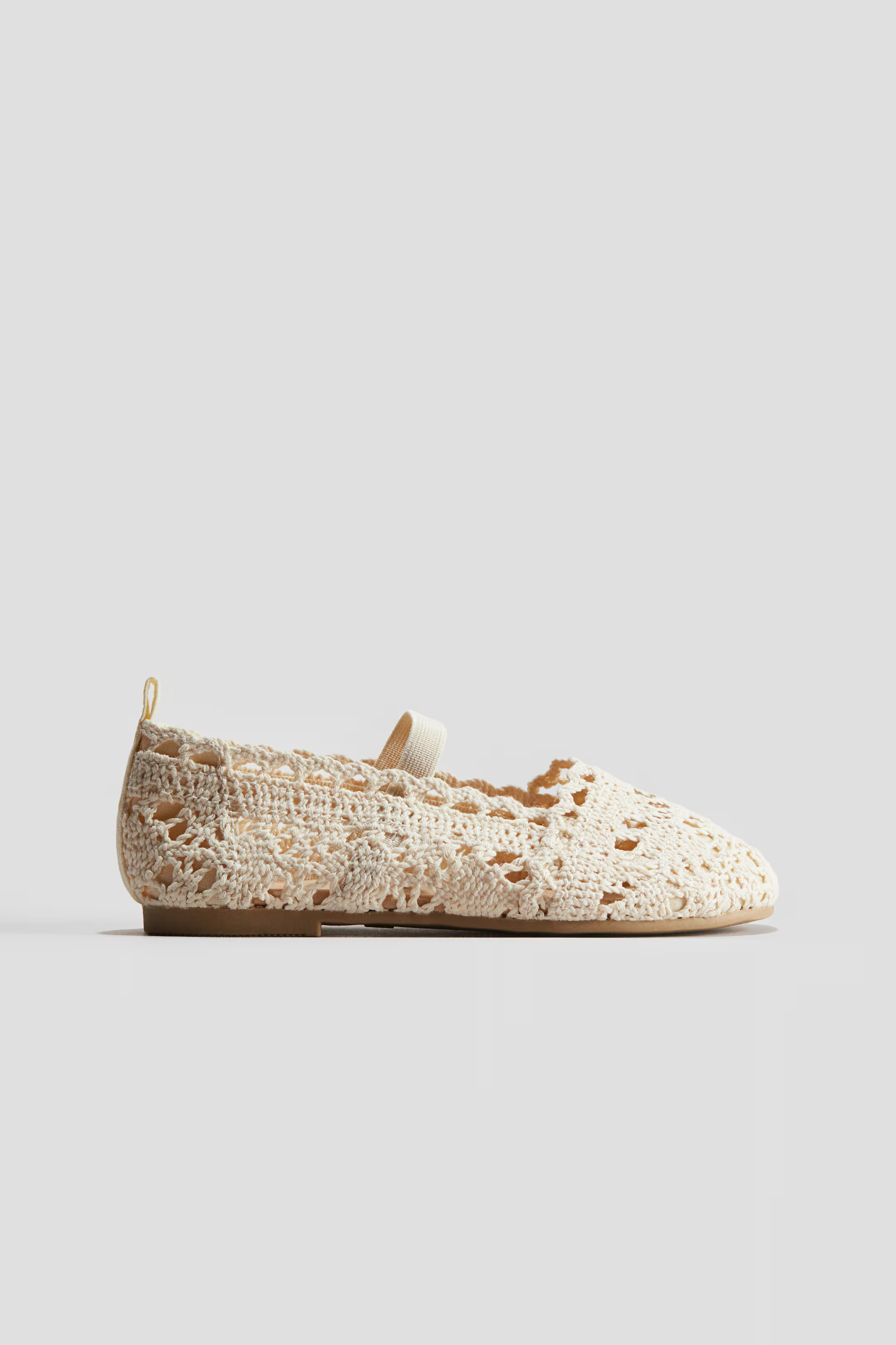 Crochet-Look Ballet Flats | H&M (US + CA)