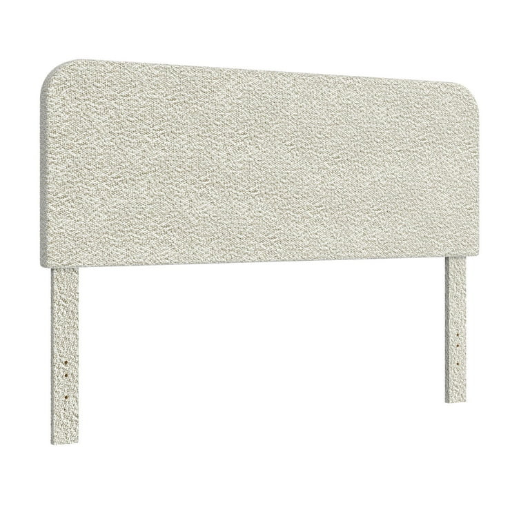 Better Homes & Gardens Juliet Boucle Headboard, Ivory Boucle, Queen | Walmart (US)