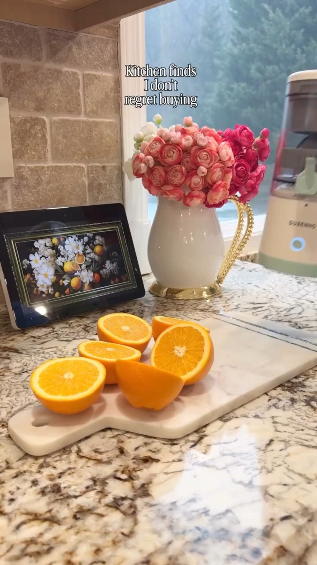 Kitchen finds I don’t regret buying

I love fresh orange juice but squeezing isn’t fun, but this electric juicer makes it so easy! Absolutely love it , it’s cordless and rechargeable !
Oh and the jar opener is a life saver!
@amazonhome #founditonamazon #LTKCyberWeek 



#liketkit #LTKSaleAlert #LTKHome
@shop.ltk
https://liketk.it/5BJoS