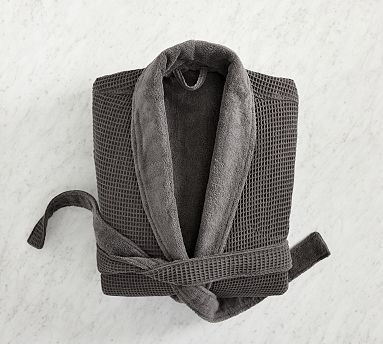 Waffle Weave Resort Robe | Pottery Barn (US)