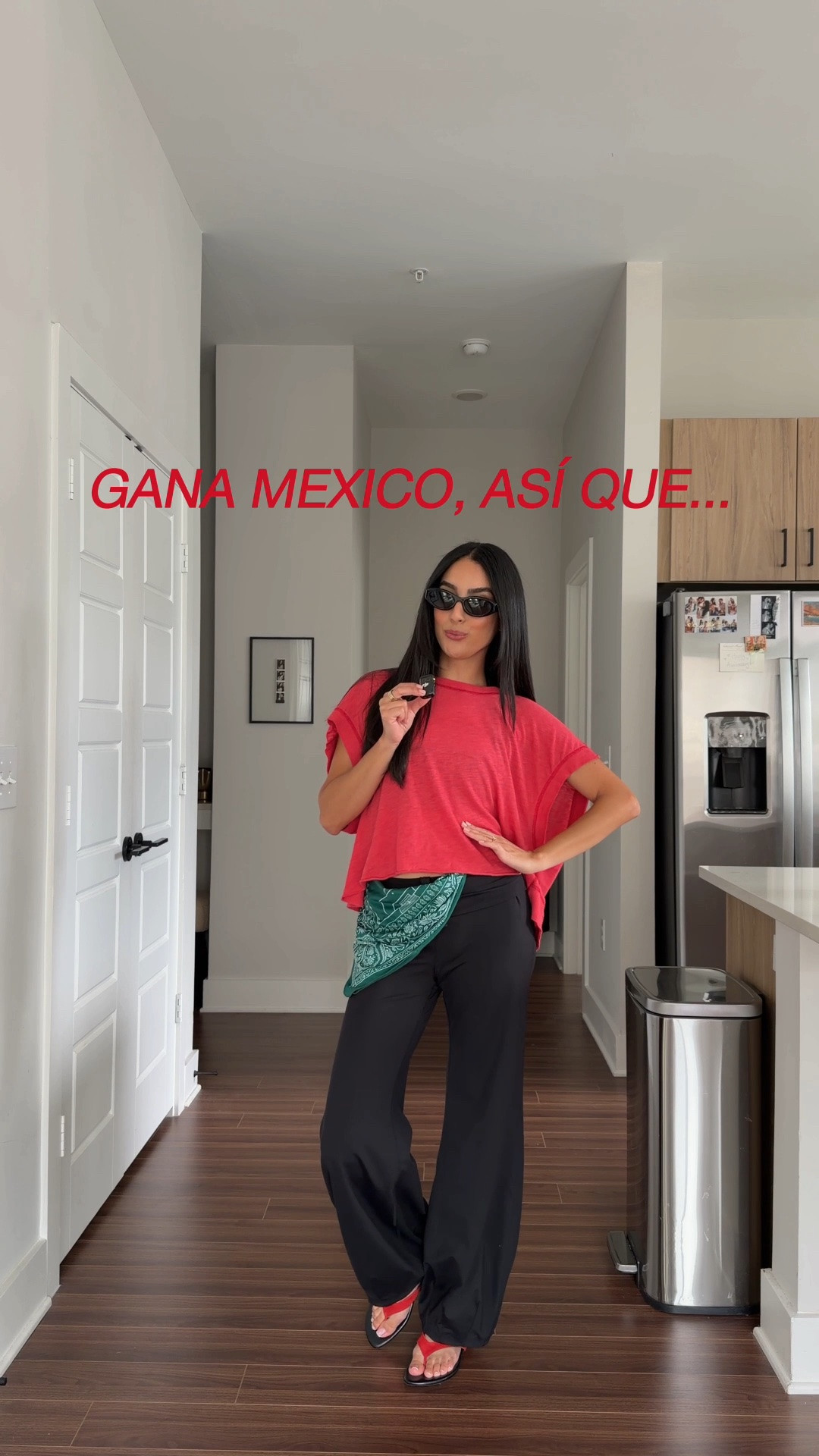world cup inspired outfit for mexico 🇲🇽⚽️ obsessed with this look from FP movement! wearing a small in everything!

#LTKootd #LTKfitnessgoals #LTKActive
