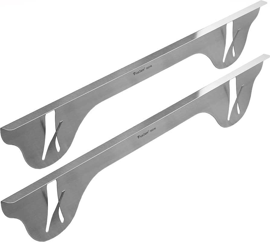 TrueGem Stove Gap Covers - 25.4", 316 Stainless Steel | Oven Side Gap Filler | Range Trim Kit | G... | Amazon (US)