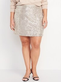 Sequin Mini Skirt | Old Navy (US)