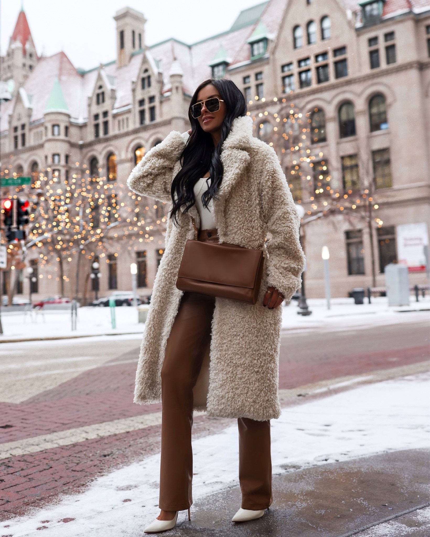 Abercrombie Black Friday sale 
Save an extra 15% off sale pieces with code: CYBERAF
Abercrombie white faux coat wearing an XS
Abercrombie faux leather pants wearing a 23 



#LTKunder100 #LTKCyberweek #LTKsalealert