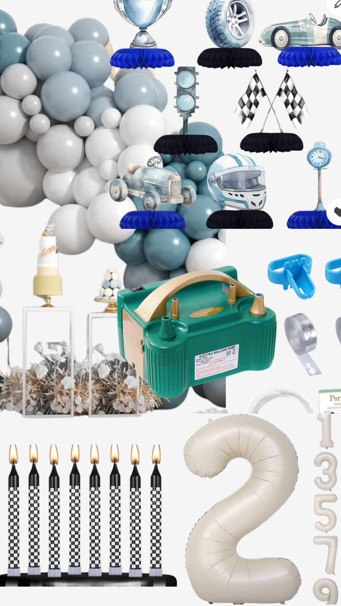 This balloon machine is the best little investment. It's assisted with dozens of balloon arches and is so easy to use and gets the job done in half the time  