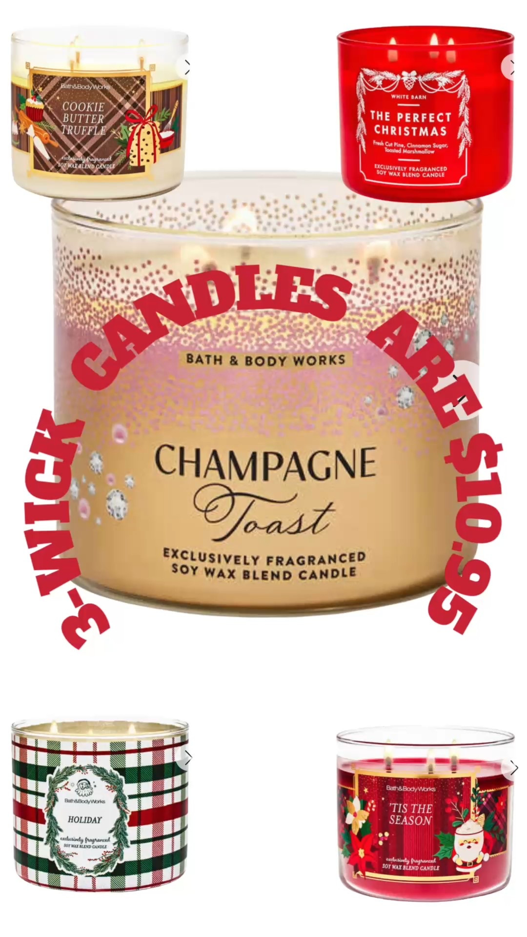 Hurry to @bathandbodyworks and snag the 3 wick candles for $10.95

#LTKHoliday #LTKSeasonal #LTKHome