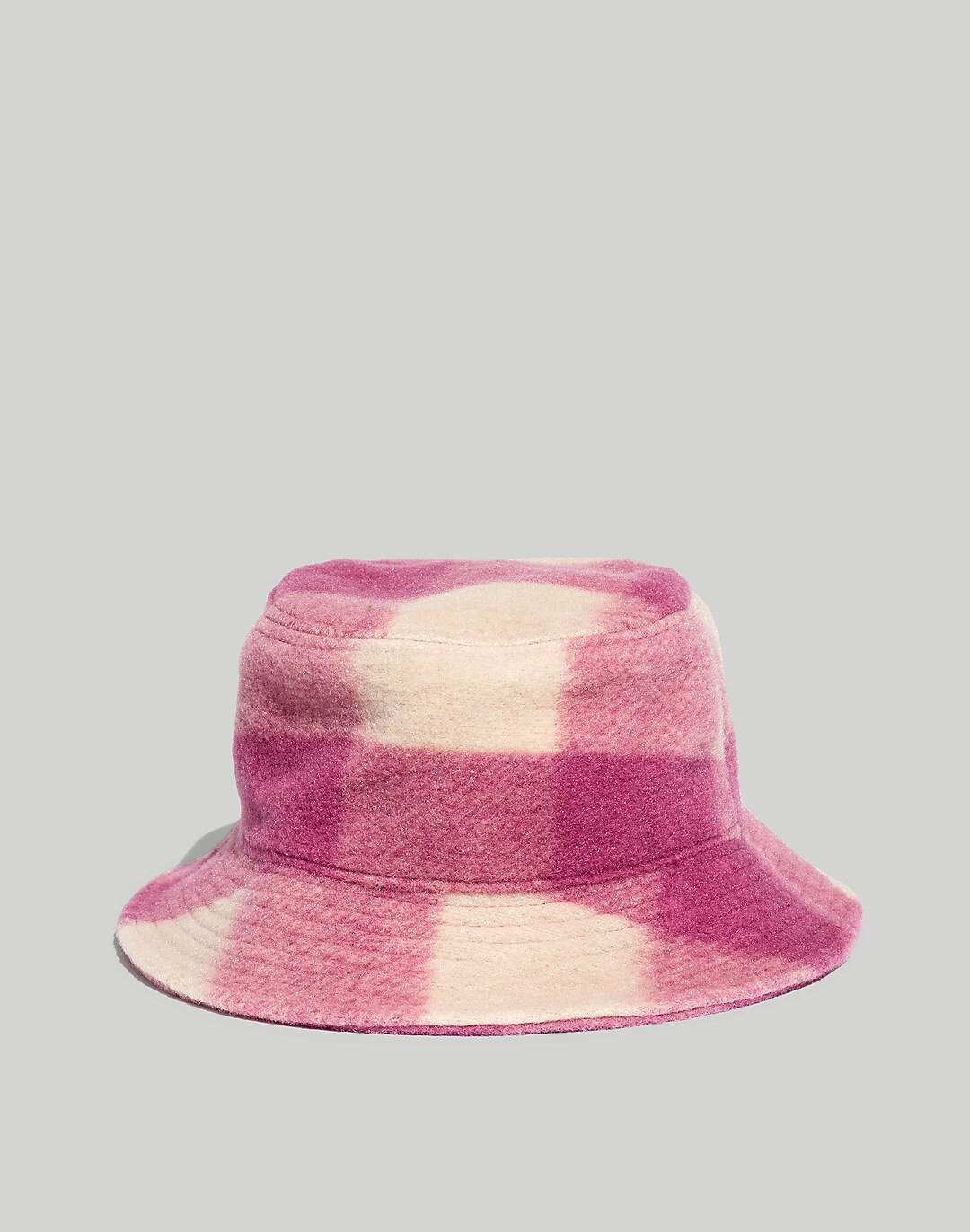 Oversized Plaid Bucket Hat in Plaid | Madewell