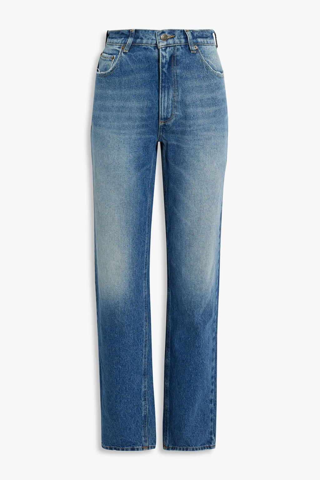 SER.O.YA Maggie faded mid-rise straight-leg jeans | THE OUTNET | The Outnet (US and CA)