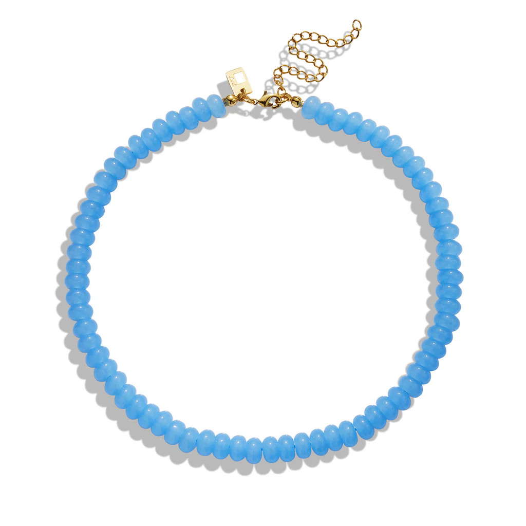 Blue Quartz Bead Necklace | Rosie Fortescue Jewellery