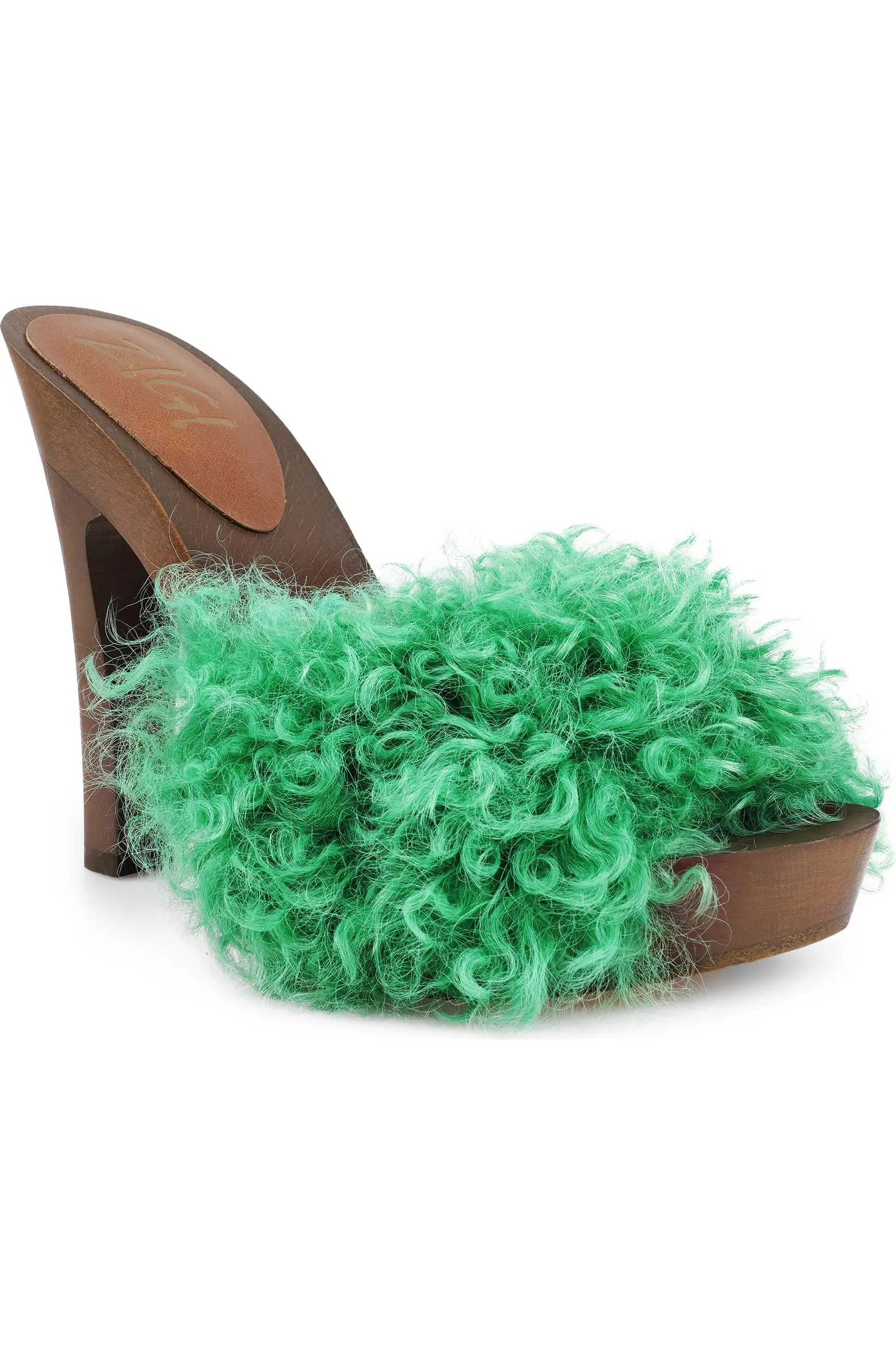 Genuine Shearling Platform Sandal (Women) | Nordstrom | Nordstrom
