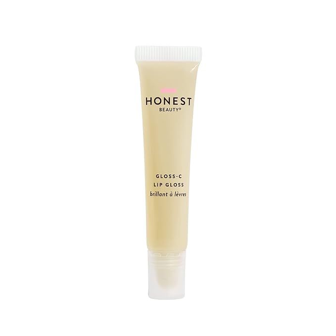 Honest Beauty Gloss-C Lip Gloss, Moonstone | Vegan | Sheer + Buildable with Coconut Oil & Hyalur... | Amazon (US)