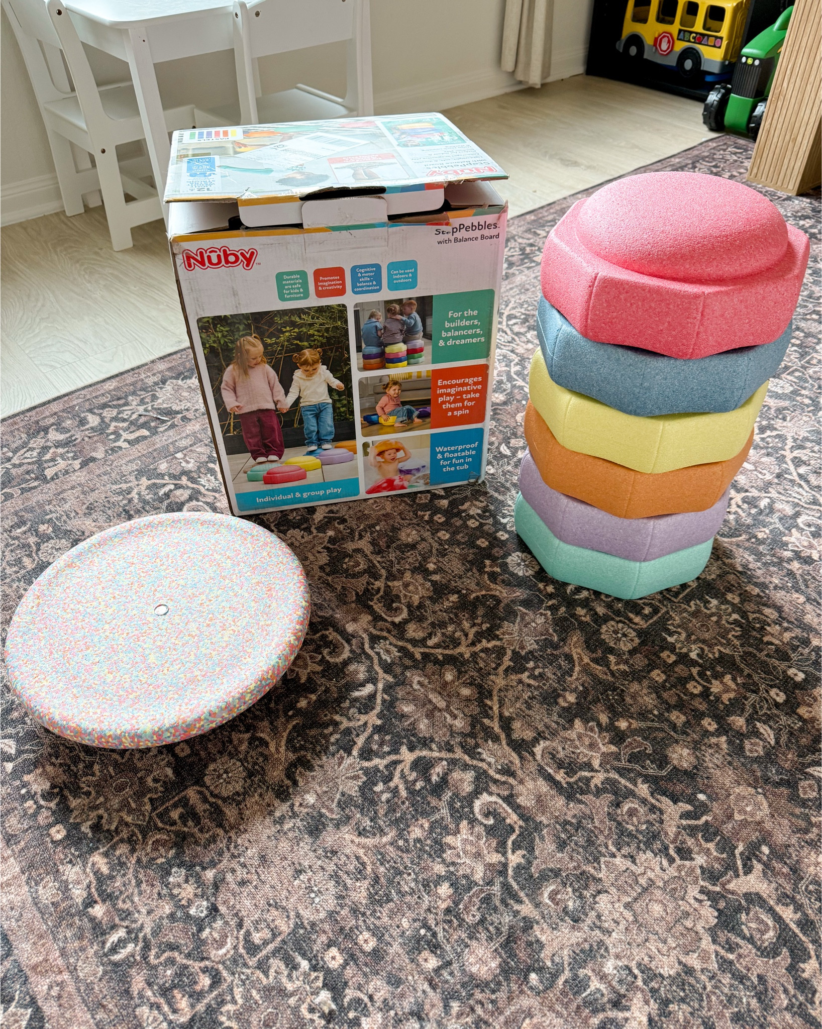 Thank you @nuby this is going to be so useful for my toddler!! This helps with balance and coordination. It’s the perfect addition to any playroom or outdoor fun! #ad #sponsored 

#LTKmomlife #LTKKids #LTKBaby
